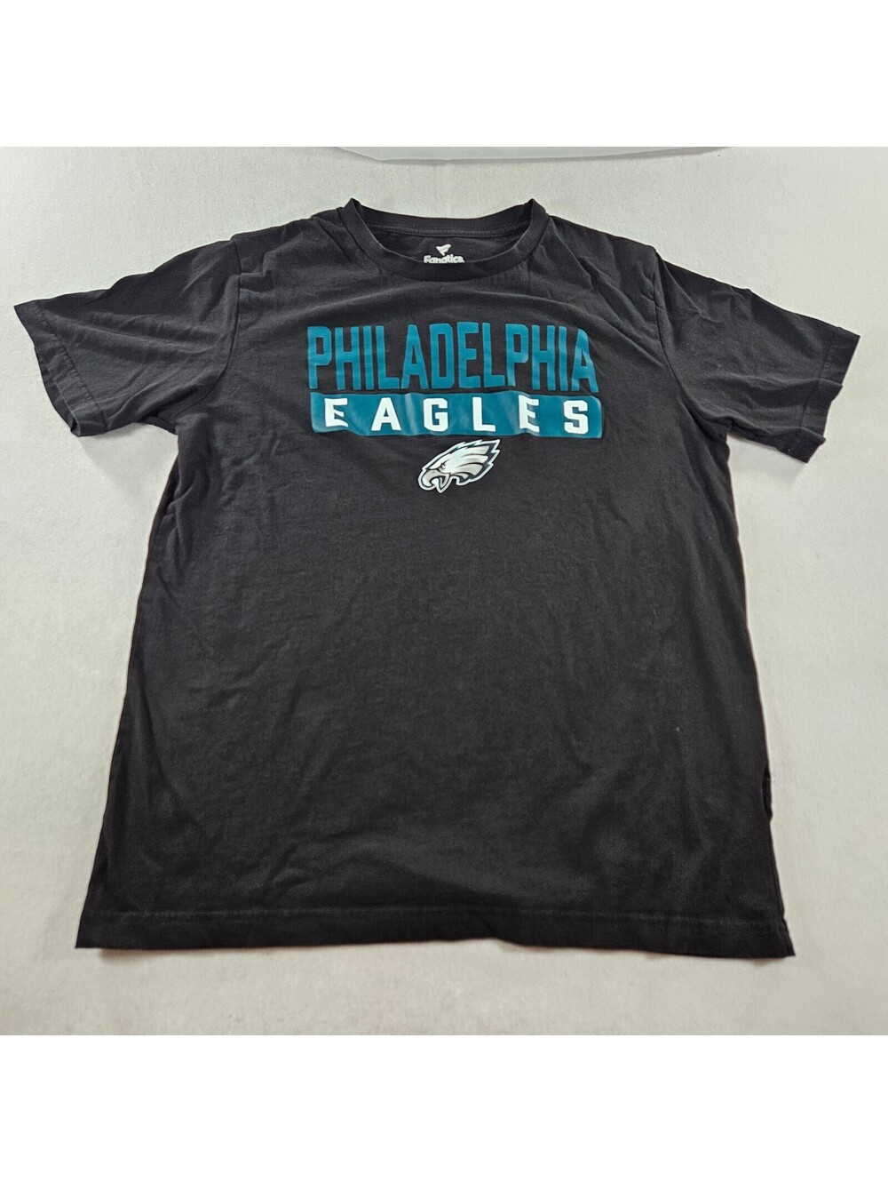 Philadelphia Eagles Fanatics T-Shirt Men's Large Black NFL Football Tee